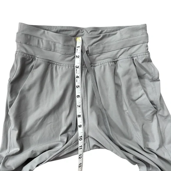 ZYIA Active Ascend Gray Drawstring Waist Joggers Size Medium - Picture 7 of 10